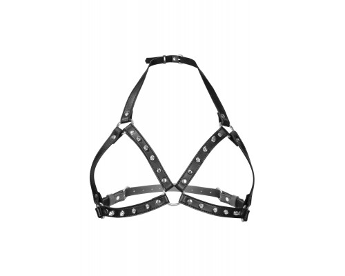 Портупея с металлическими шипами Fetish Tentation Sexy Adjustable Chest Harness