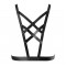 Портупея Bijoux Indiscrets MAZE - Cross Cleavage Harness Black