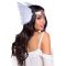 Leg Avenue Feather headband White