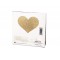 Пэстис - стикини Bijoux Indiscrets - Flash Heart Gold, наклеки на соски