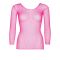 Топ Leg Avenue Long Sleeves T-Shirts Neon Pink One Size