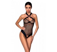 Сетчатый боди с халтером Amanda Body black L/XL - Passion