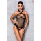 Сетчатый боди с халтером Amanda Body black L/XL - Passion