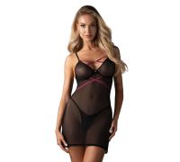 Пеньюар Obsessive Novenes chemise & thong XS/S