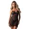 Пеньюар Obsessive Novenes chemise & thong XS/S