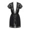 Obsessive 810-PEI-1 peignoir black L/XL