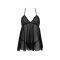 Пеньюар Passion KERRIA CHEMISE black L/XL - ECO Passion