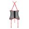 SATARA CORSET red XXL/XXXL Passion