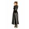 Платье Noir Handmade F128C Powerwetlook gown coat - M