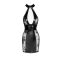 Платье Noir Handmade F238 Short tulle dress with powerwetlook inserts - M