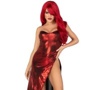 Платье Leg Avenue Shimmer bodysuit with skirt M