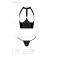 GENEVIA SET WITH OPEN BRA black S/M - Passion