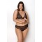 AMBERLY SET black 4XL/5XL - Passion