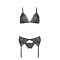 DELIENA SET black S/M - Passion