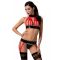 AZIZA SET red S/M - Passion