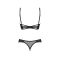 Комплект Obsessive Roxelia 2-pcs crotchless set XS/S