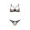 Комплект MARINA SET WITH OPEN BRA beige L/XL - Passion