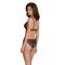 Комплект Passion AMBERLY SET black XXL/XXXL