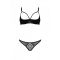 Комплект MARINA SET WITH OPEN BRA black S/M - Passion