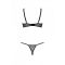 Комплект MARINA SET WITH OPEN BRA black S/M - Passion