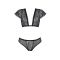 Комплект Passion LEAFA BIKINI black XXL/XXXL - ECO Passion