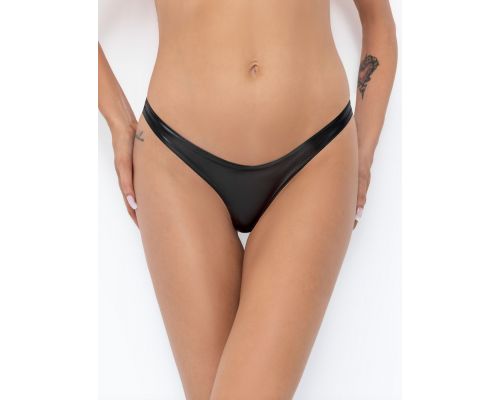 Трусики Noir Handmade P010 Powerwetlook thong - L