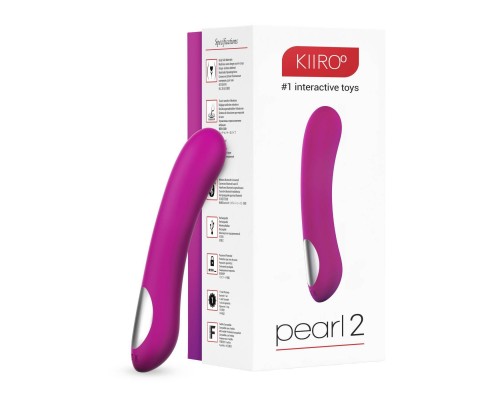 Интерактивный вибростимулятор точки G Kiiroo Pearl 2 Purple