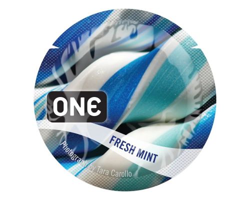 Презерватив ONE FlavorWaves 1 шт со вкусом Fresh Mint