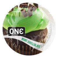 Презерватив ONE FlavorWaves 1 шт со вкусом Mint Chocolate