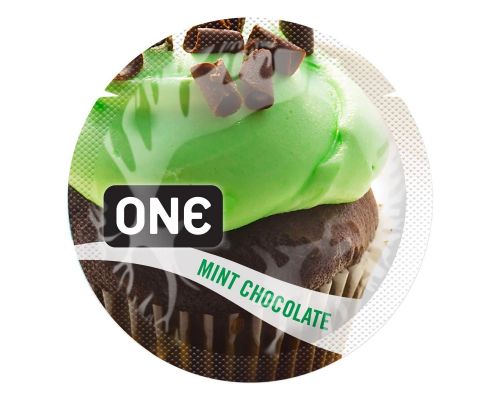 Презерватив ONE FlavorWaves 1 шт со вкусом Mint Chocolate