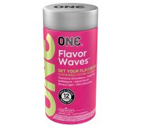 Презервативы ONE FlavorWaves 12 шт, подарочная упаковка тюб