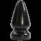 Пробка для фистинга Doc Johnson Titanmen Tools - Butt Plug 3.75 Inch Ass Servant, диаметр 9,4см