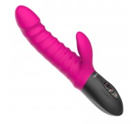 Пульсатор-кролик Leten Vibrator Passionate с подогревом и вибрацией клиторального отростка