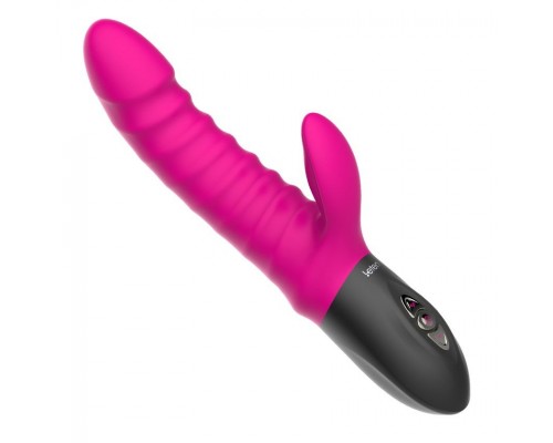 Пульсатор-кролик Leten Vibrator Passionate с подогревом и вибрацией клиторального отростка