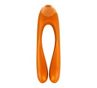 Вибратор на палец Satisfyer Candy Cane Orange