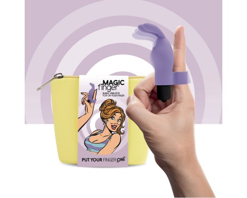 Вибратор на палец FeelzToys Magic Finger Vibrator Purple