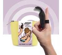 Вибратор на палец FeelzToys Magic Finger Vibrator Black