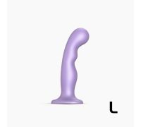 Насадка для страпона Strap-On-Me Dildo Plug P&G Lilas Metallic L