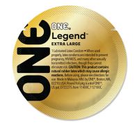 Презерватив ONE Legend Extra Large 1 шт