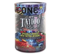 Набор презервативов ONE Tattoo Touch 100 шт, мегапак тюб