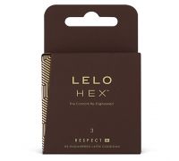 Презервативы LELO HEX Condoms Respect XL 3 Pack