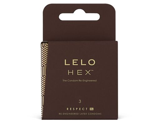 Презервативы LELO HEX Condoms Respect XL 3 Pack