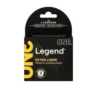 Презервативы ONE Legend Extra Large 3 шт, картонная коробка