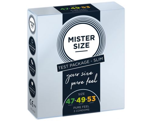 MISTER SIZE Testbox 47-49-53 (3 pcs)