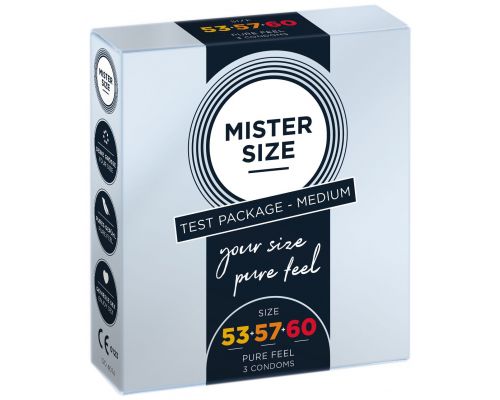 MISTER SIZE Testbox 53-57-60 (3 pcs)