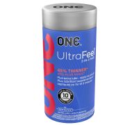 Презервативы ONE Ultra Feel 10 шт, подарочная упаковка тюб