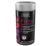 Презервативы ONE Flex Graphene Condom 10 шт, подарочная упаковка тюб