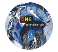 Презерватив ONE Color Sensations - ONE adrenaline rush (Blue) 1 шт