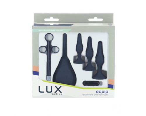 Набор анальных игрушек для новичков Lux Active – Equip – Silicone Anal Training Kit