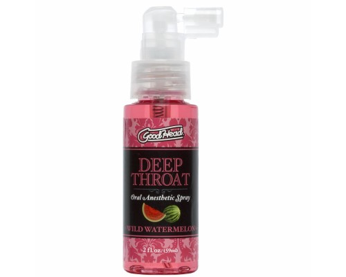 Спрей для минета Doc Johnson GoodHead DeepThroat Spray – Watermelon 59 мл для глубокого минета